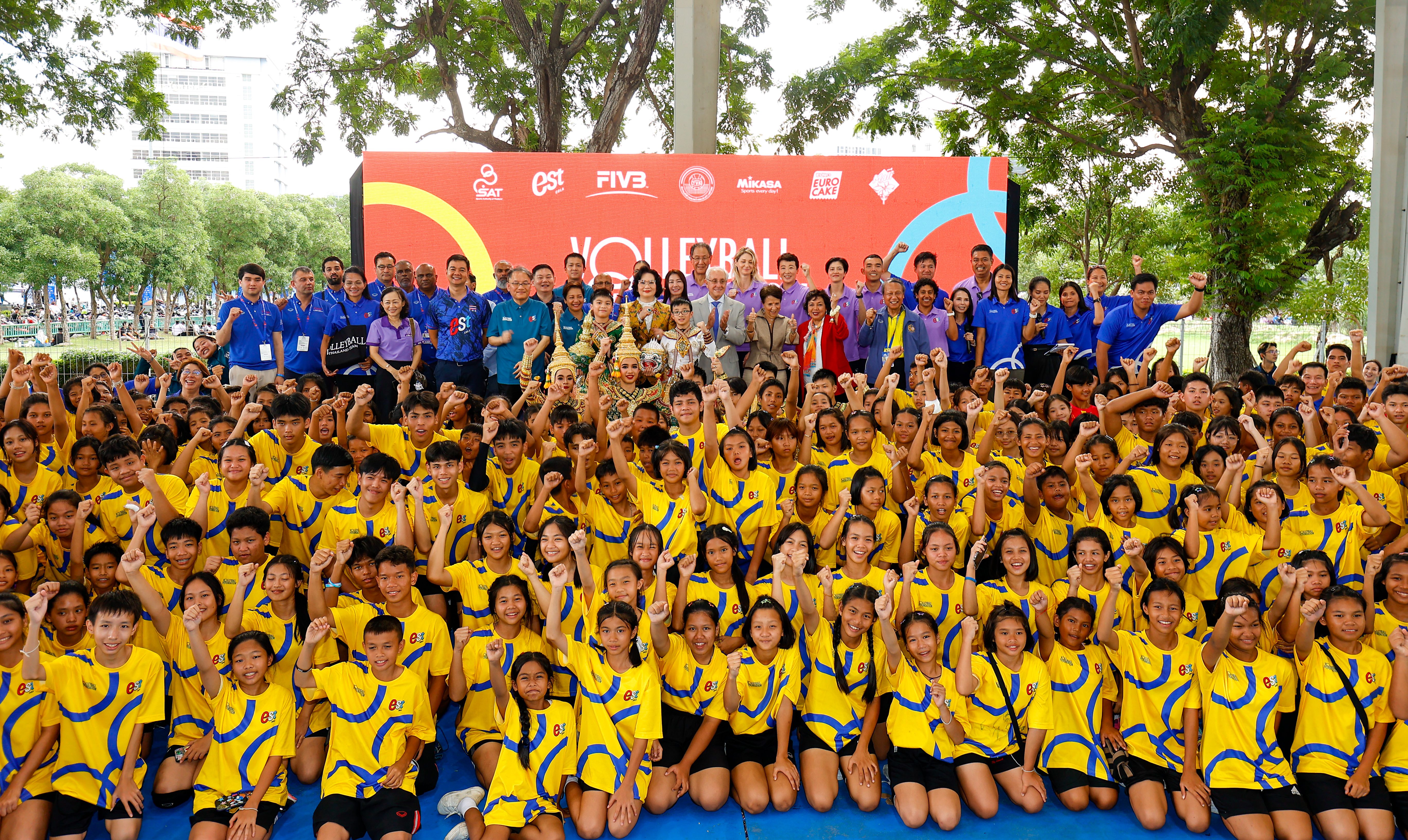 The Volleyball Foundation recently teams up with the Thailand Volleyball Association (TVA)