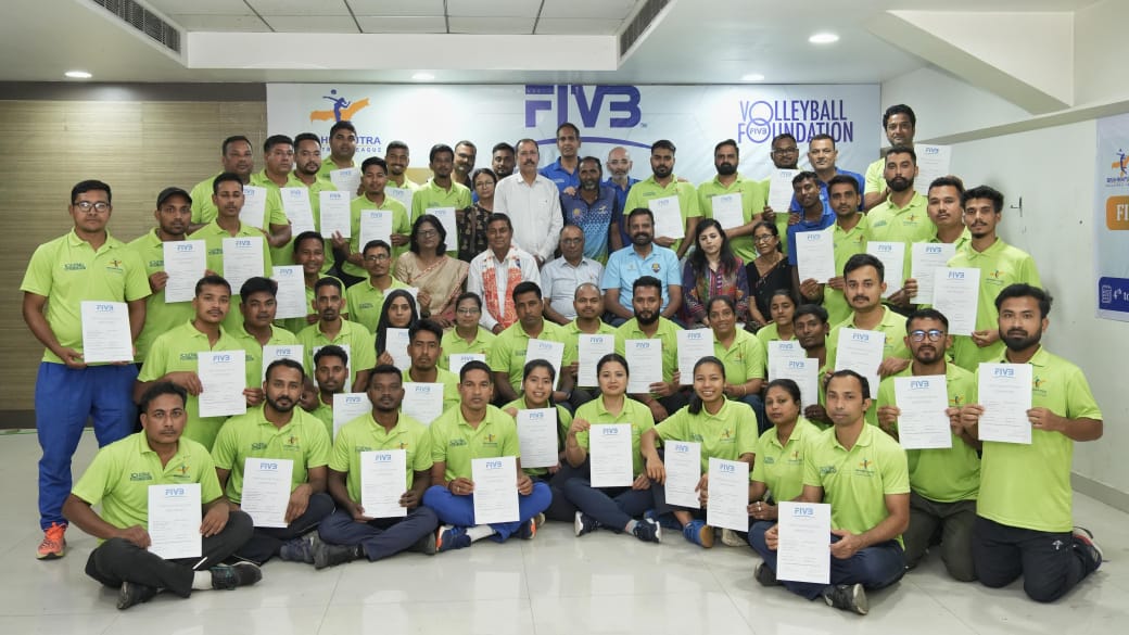 FIVB Volleyball Foundation organises historic FIVB Level 1 course for BVL